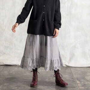 Woven petticoat slip in organic cotton | New